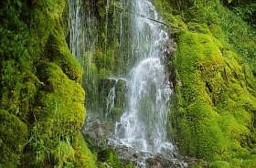 kleiner Wasserfall
