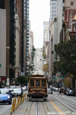 California Line in San Francisco
Schlüsselwörter: Cable Car, California Line