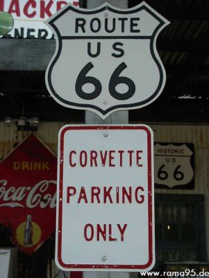 Route 66
Schlüsselwörter: Route 66, Traffic sign