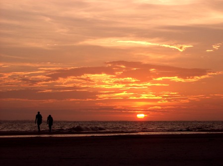 Sonnenuntergang in Ft. Meyers Beach
