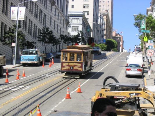 San Francisco Cable Car
Ein wohl der lustigsten Bahnen der welt!
