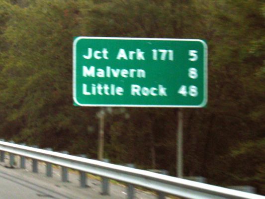 I-30 /AR_ Auf dem Weg nach Little Rock
