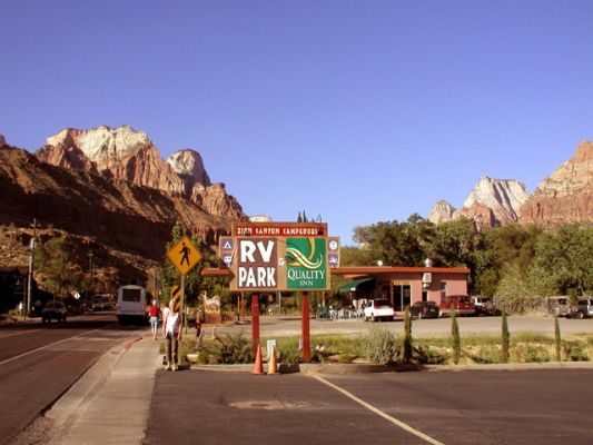 Zion NP/UT_Zion Canyon CG, Springdale
