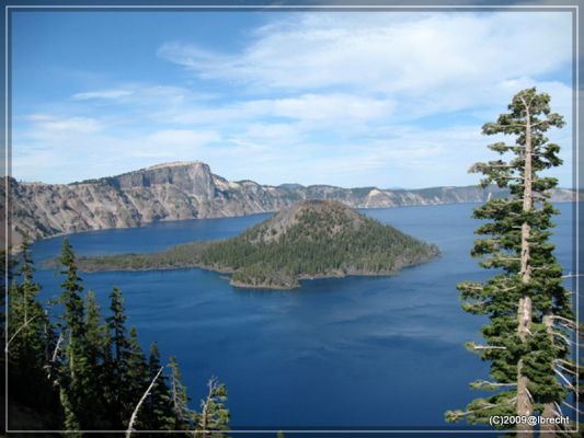 Crater Lake NP_OR mit Wizard Island
