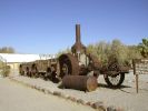 Death Valley/CA_ Old steam tractor from Borax company