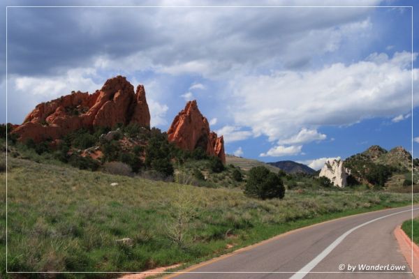 Road im Garden Of The Gods
