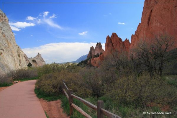 Trail im Garden Of The Gods
