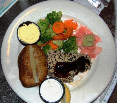 Sesame Crusted Tuna, Sandbar, Anna Maria Island
