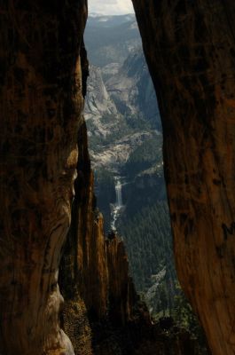 Yosemite
Panoramatrail - Blick zu Nevada Falls
