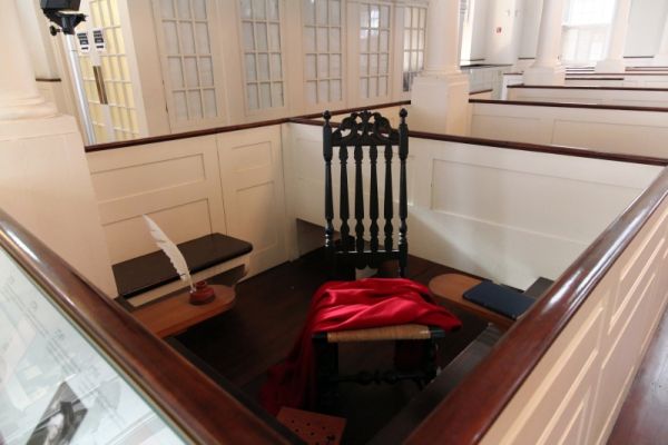 Boston Old South Meeting House Abteil
