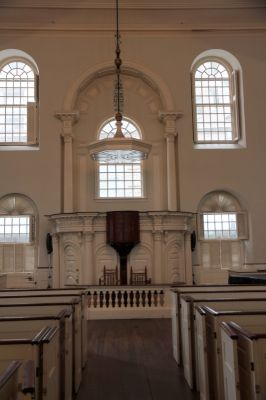 Boston Old South Meeting House Kanzel
