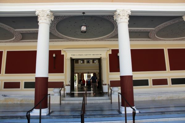 Getty Villa Eingang
