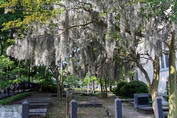 Wilmington, Friedhof bei St James Parish Episcopal Church
