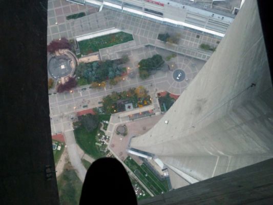 Toronto CN Tower Glasboden
