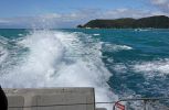 DSC02790 Abel Tasman NP RÃ¼ckblick vom Schiff auf Adele Island_k