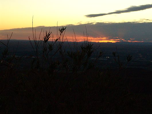 Sonnenuntergang über El Paso
