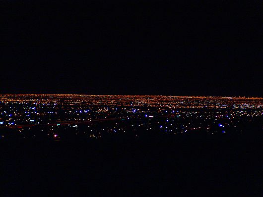 Nacht über El Paso

