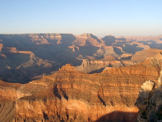 Grand Canyon bei Sonnenuntergang
