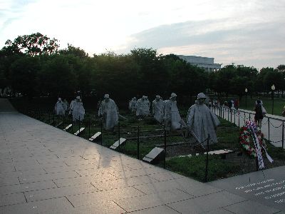 Washington: Korean War Memorial
