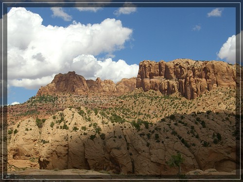 Auf dem Weg zum Monument Valley
