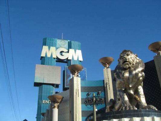 Feuer und Eis - Las Vegas und ein bißchen Natur im Jan. 2008
MGM
