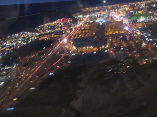 Feuer und Eis - Las Vegas und Nationalparks 2008
Abflug
