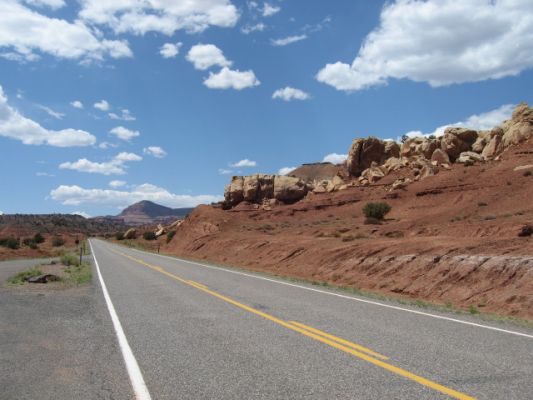 Scenic Drive im Capitol Reef NP
