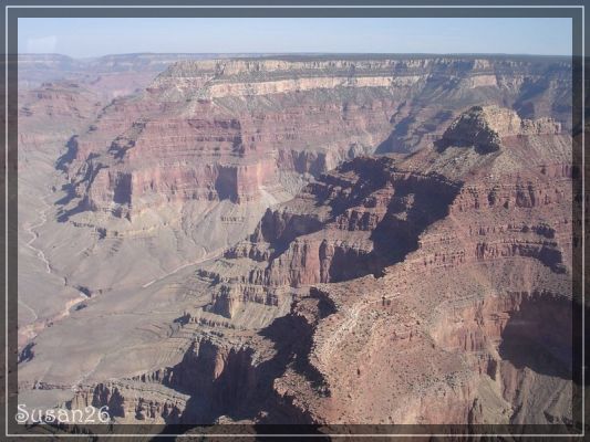 Grand Canyon aus dem Helikopter
