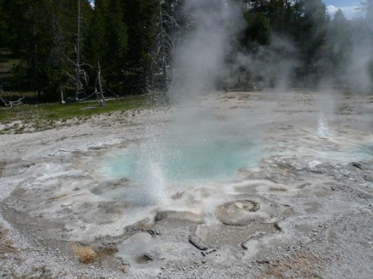 West Thumb Geyser Basin, Yellowstone NP
