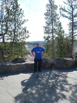 am Grand Canyon of the Yellowstone
