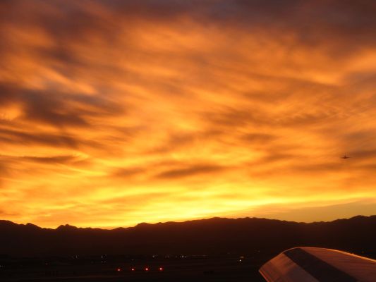 Sonnenuntergang über Las Vegas
