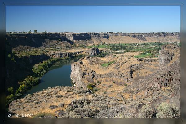 Bei der Perrine Bridge über den Snake River
