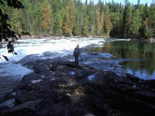 Am Clearwater River
