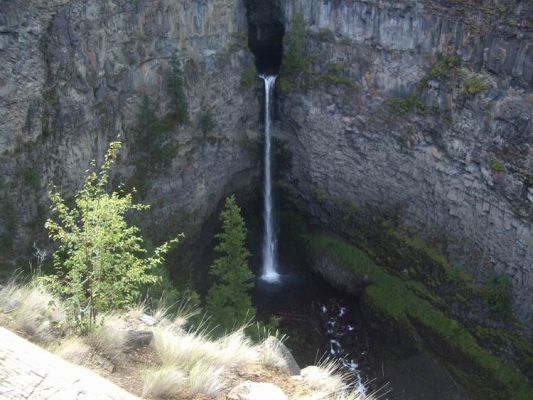 Spahals Falls im Wells Gray Prov.Park
