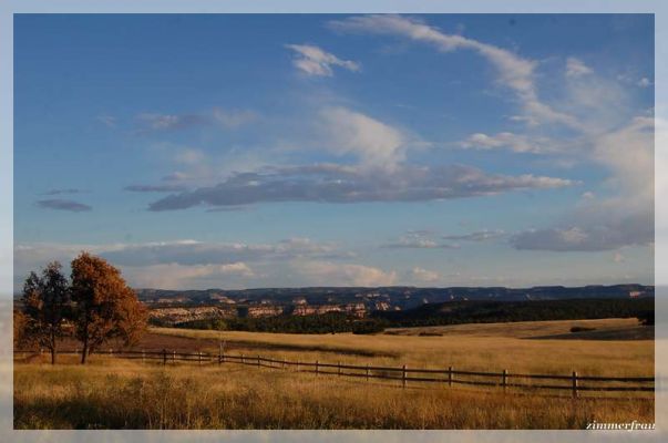 Abendstimmung Zion Mountain Ranch
