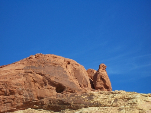 White Domes Trail
nach dem Slot Canyon
