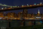 Brooklyn Bridge Blick auf Manhattan
