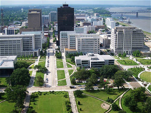 Baton Rouge - Blick v. Neuen Capitol
