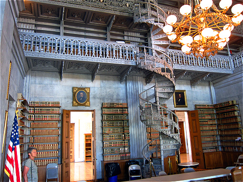 State Capitol Nashville Bibliothek
