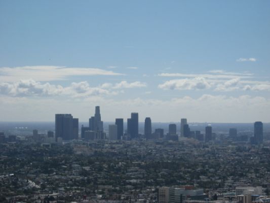 Aussicht am Observatorium von L.A.

