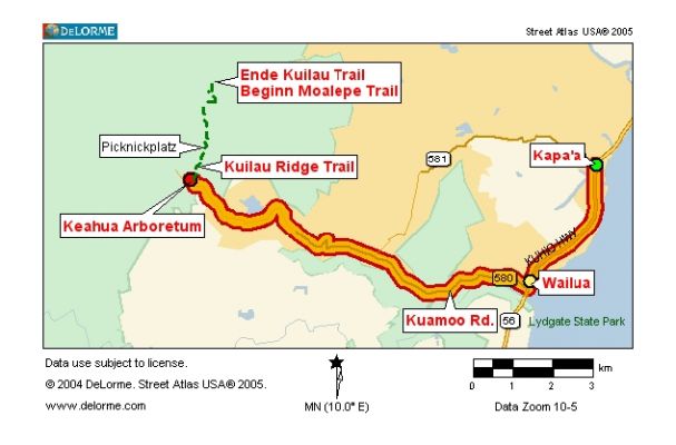 Kuilau Ridge Trail

