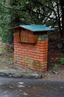 Zimmerman House Briefkasten
