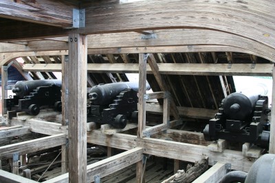 USS Cairo, Backbord Batterie
Siege of Vicksburg
