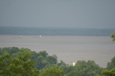 Mississippi River südlich Grand Gulf
Grants March through Louisiana
