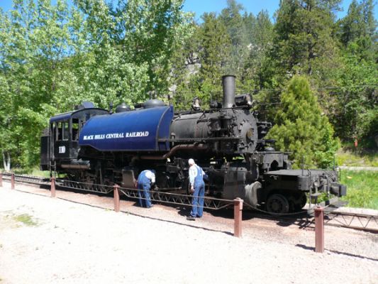 1881 Railroad Keystone - Hill City (South Dakota)
