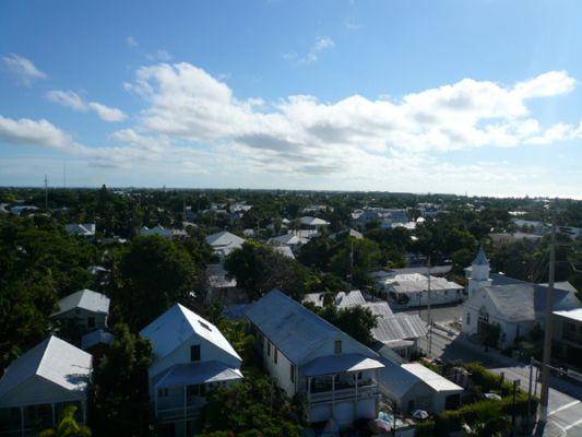 Blick vom Leuchtturm Key West
