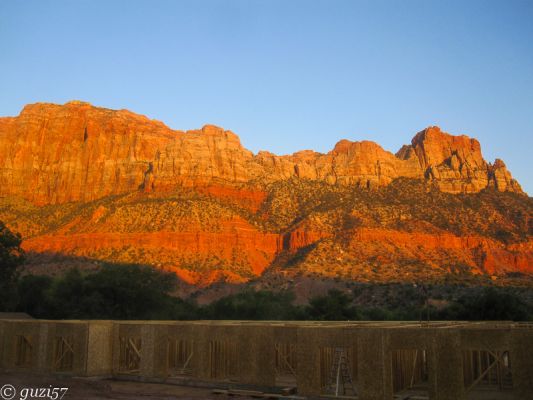 Abendstimmung im Zion 
